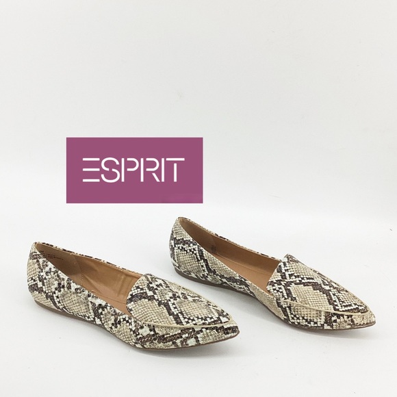 Esprit Shoes - NEW ESPRIT SNAKE SKIN FLATS SIZE 8